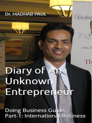 cover image of Diary of an Unknown Entrepreneur